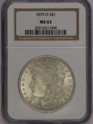 1879 O Morgan Dollar NGC MS63