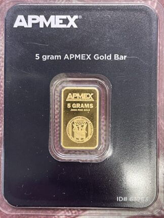 5 Grams .9999 Fine Gold (APMEX)