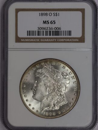 1898 O Morgan Dollar MS65 NGC Choice