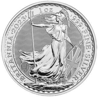 2023 Britannia United Kingdom .999 1 oz Fine Silver (King Charles)