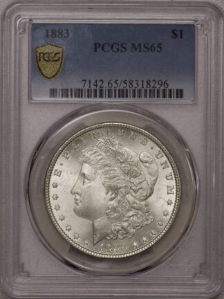1881 CC Morgan Dollar MS63 PCGS