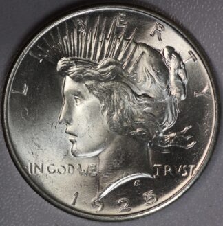 1925 Peace Dollar Choice UNC