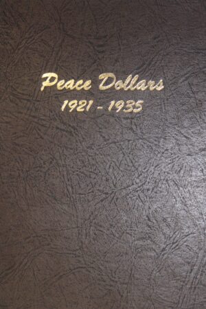 Dansco Album #7175 Peace Dollars 1921-1935