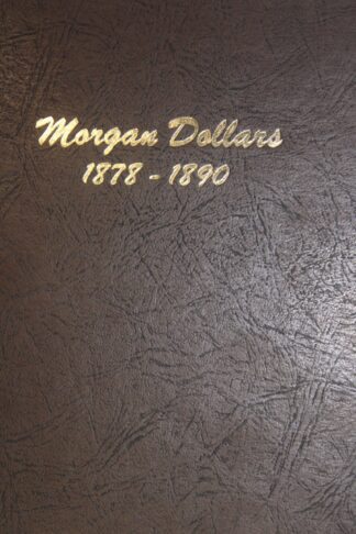 Dansco Album #7178 Morgan Dollars 1878-1890
