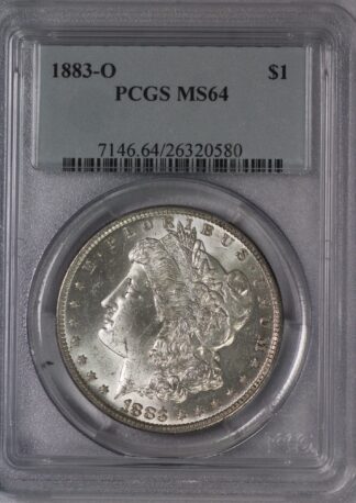 1883-O Morgan Dollar PCGS MS64