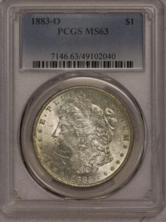 1883-O Morgan PCGS MS63 Silver Dollar