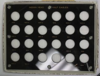 Capitol Plastics Holder #451-L Indian Head Half Eagles NOS