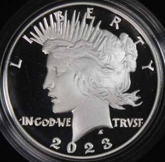 2023 S Proof Peace Silver Dollar OGP
