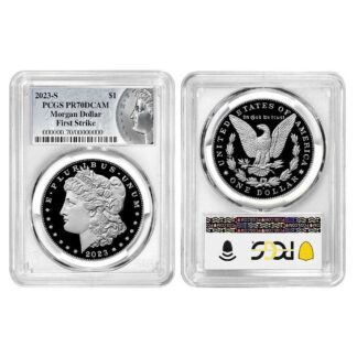 2023 S Morgan Dollar PCGS PR70DCAM First Strike