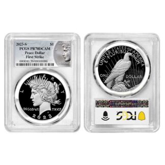 2023 S Peace Dollar PCGS PR70DCAM First Strike