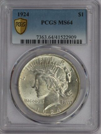 1923 Peace Dollar PCGS MS62 Toned (12986635)