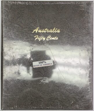 Dansco Album #7338-2 Australia Fifty Cents NEW
