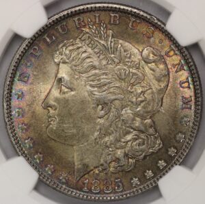 Auction - 1885 Morgan Dollar MS64 CAC NGC Cert: 4738558