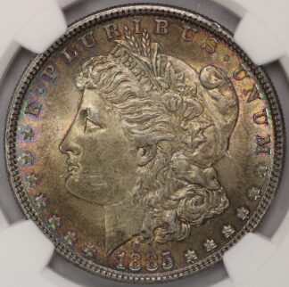 Auction - 1885 Morgan Dollar MS64 CAC NGC Cert: 4738558