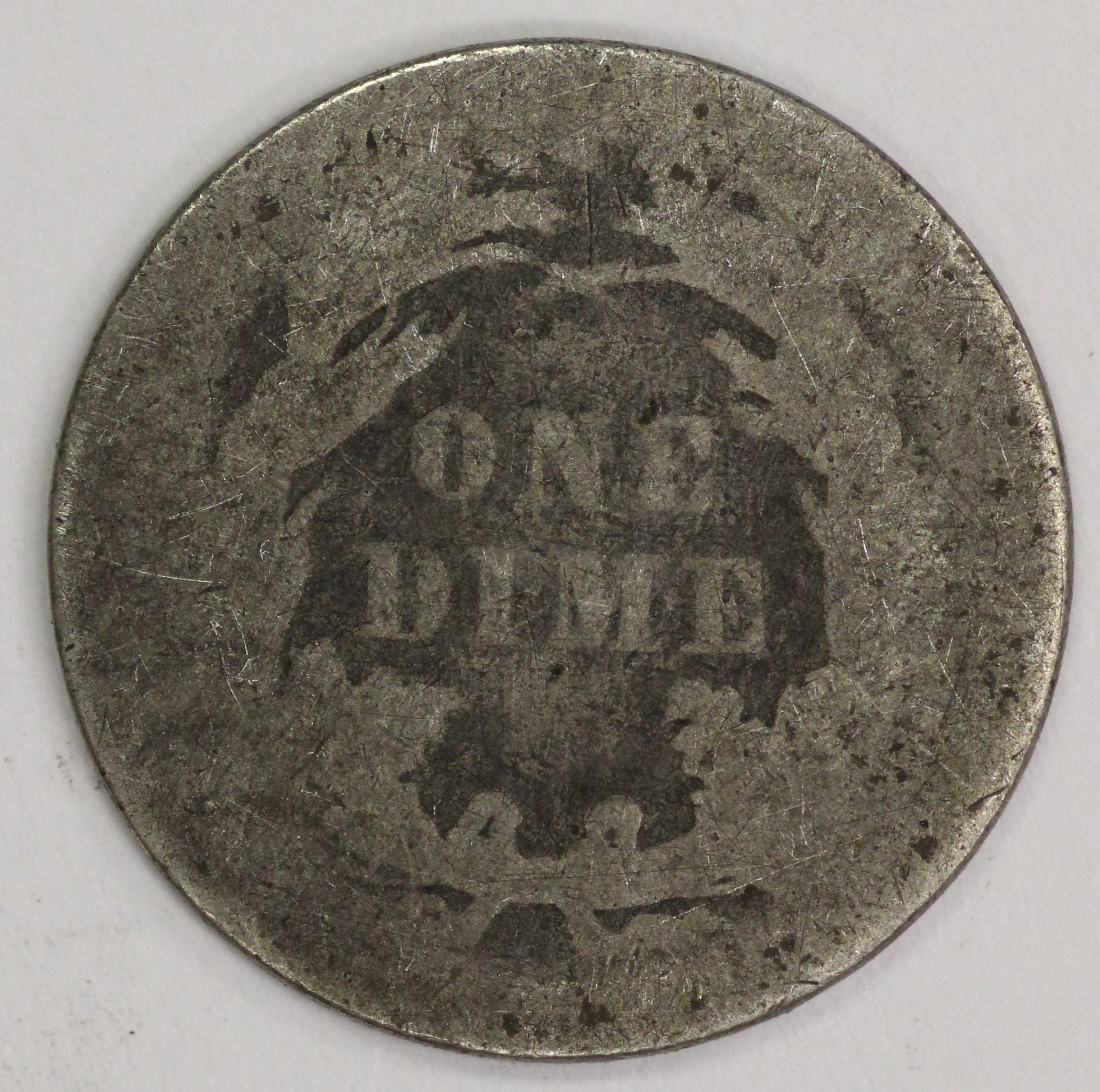Auction - 1887 Seated Liberty Dime - Image 2