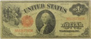 Auction - 1917 $1 United States Note N51267783A