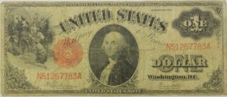 Auction - 1917 $1 United States Note N51267783A