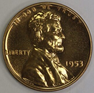 AUCTION 1953 Lincoln Cent PROOF