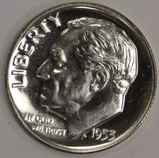 AUCTION 1953 Roosevelt Dime PROOF