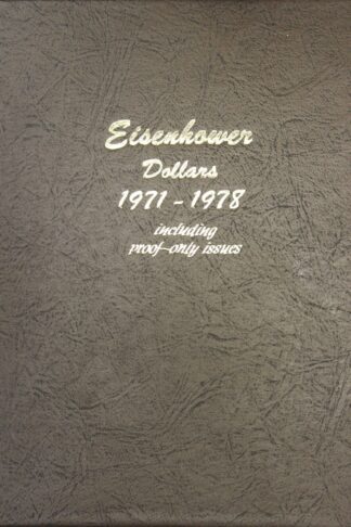 Complete Set Eisenhower Dollars 1971-1978 Including Proof Only  32 Total Coins