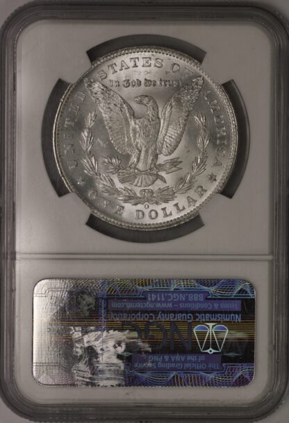 1904 O Morgan Silver Dollar MS63 NGC Music City Collection Label