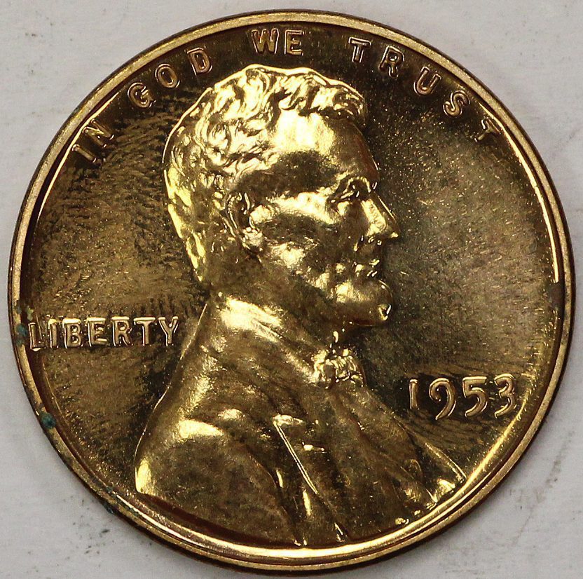 Auction - 1953 Lincoln Wheat Cent Proof