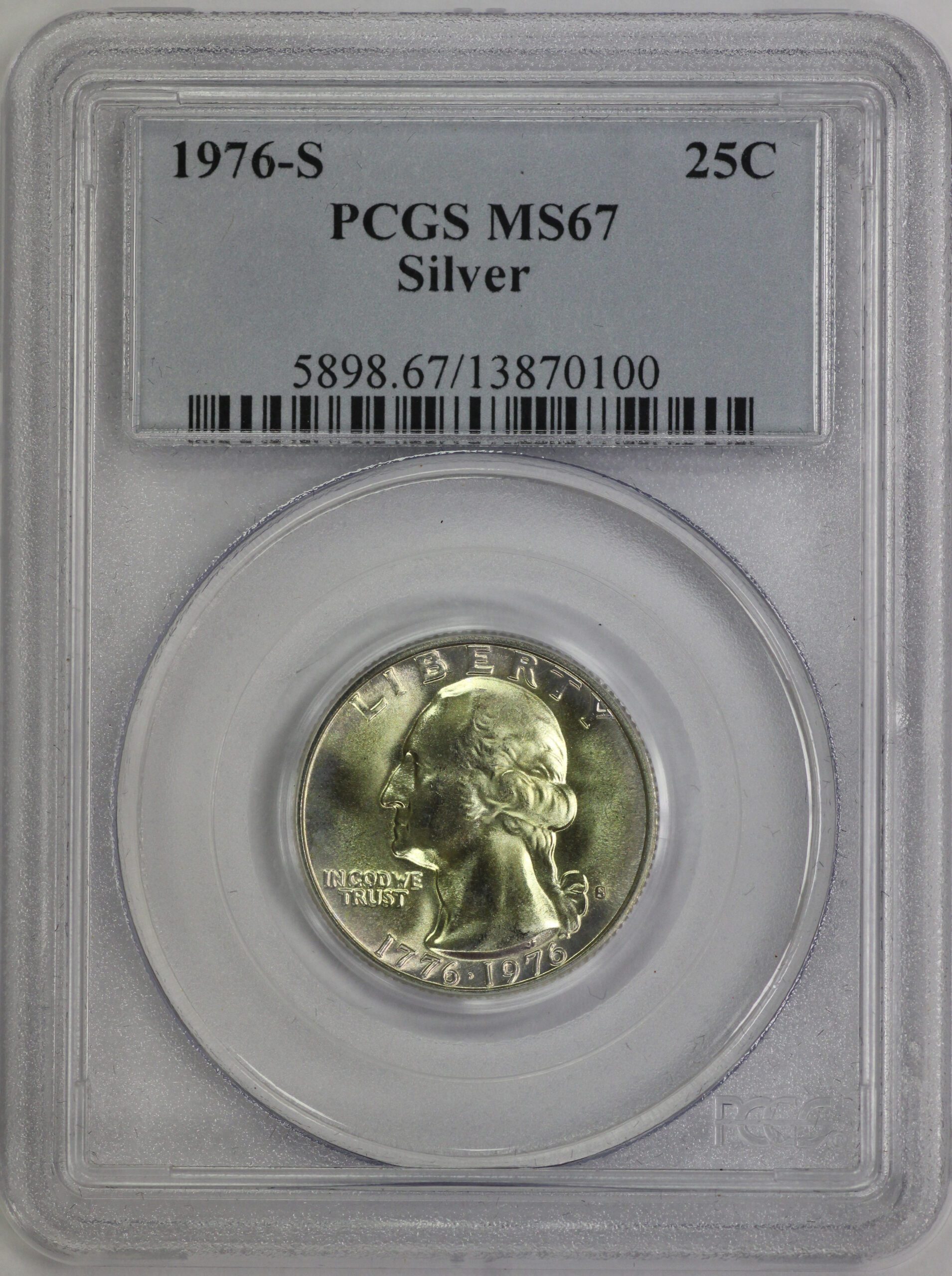 1947-D ワシントン シルバー クォーター MS67 PCGS 1947-S PCGS MS67