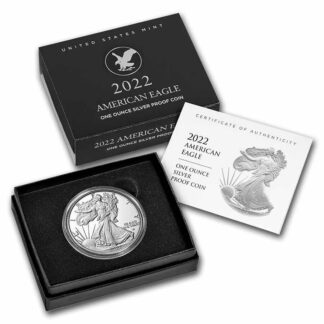 2022 S Proof Silver Eagle OGP