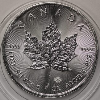 2022 Canada Silver Maple Leaf 1 oz .9999 Fine Silver