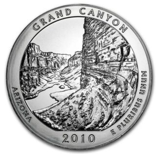 2010 America The Beautiful Grand Canyon National Park Arizona 5 Ounce OGP
