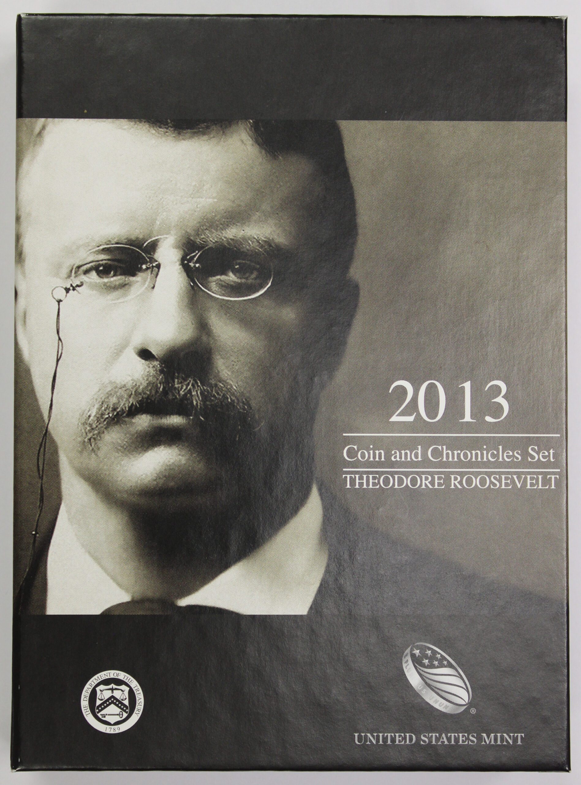 2013 Theodore Roosevelt Coin \u0026 Chronicles Set OGP – Proof Presidential  Dollar, Silver Presidential Medal, Bronze Bald Eagle Medal – Portsmouth Coin  \u0026 Currency Co, image size:1897x2560