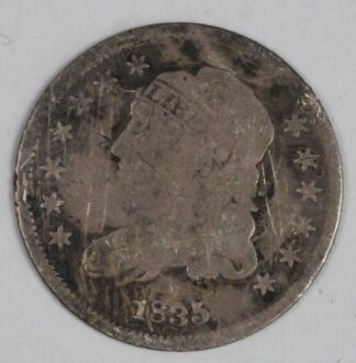 Auction - 1835 Capped Bust Half Dime - With Issues