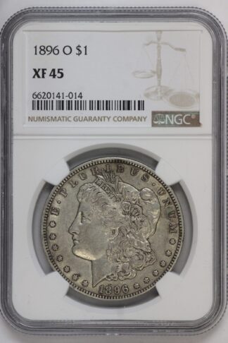 1896 O Morgan Dollar XF45 NGC