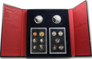2005 US Mint American Legacy Collection OGP - Proof 13 Coin Set w/ Chief Justice Marshall & Marine Silver Dollar Comms