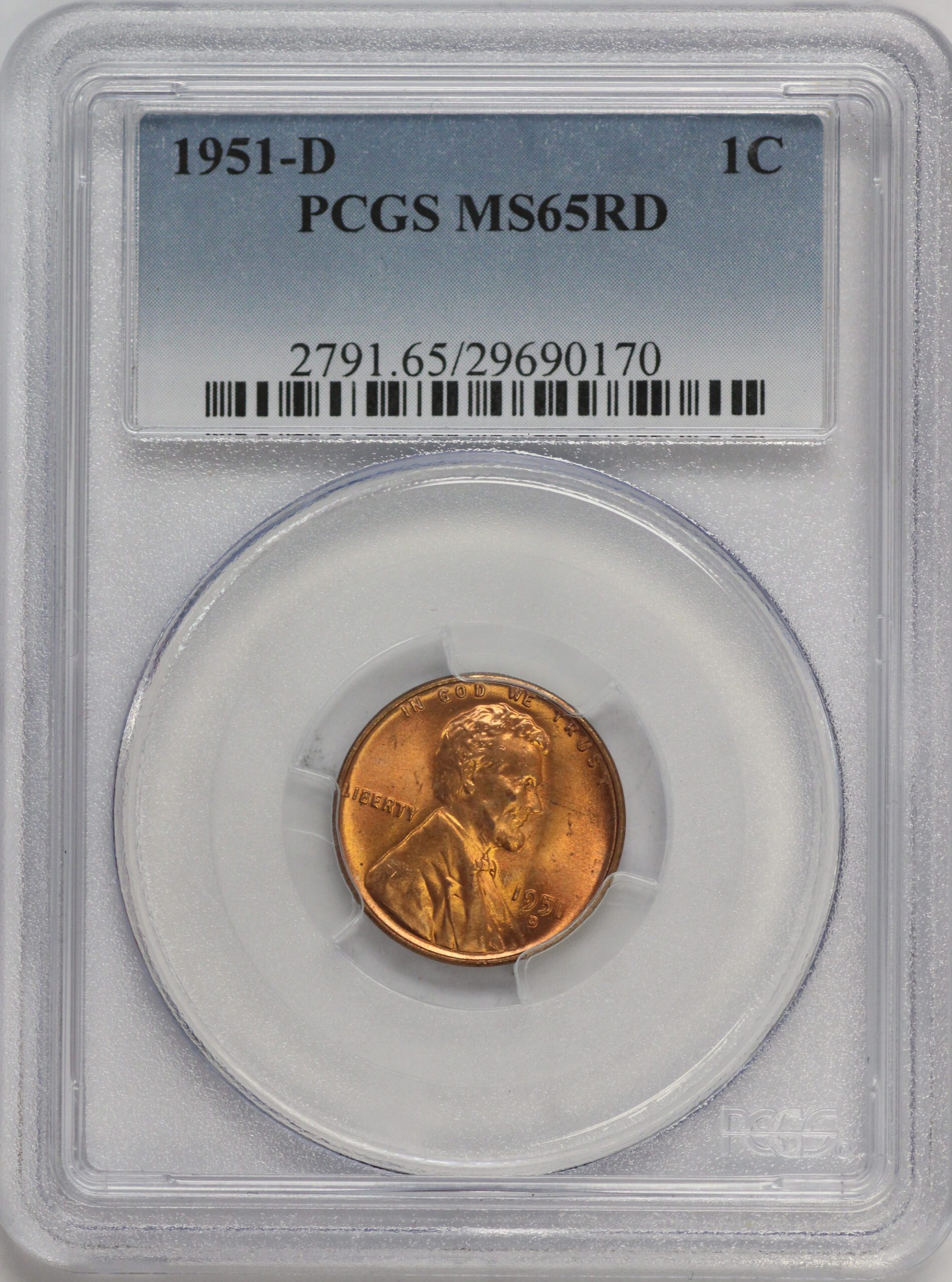 Auction - 4 Coin Grading Set Lincoln Wheat Cents MS65 RD 1944, 1948, 1951 D, 1953 S - Image 6