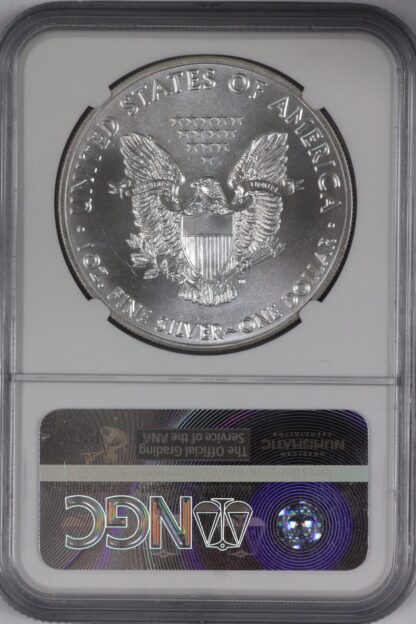 2016 Silver Eagle NGC MS69 – Portsmouth Coin & Currency Co