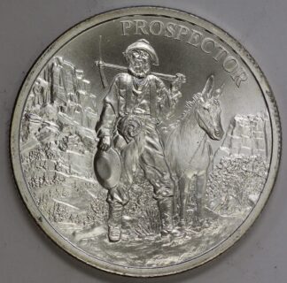 Auction - Prospector Round .999 1 oz Silver