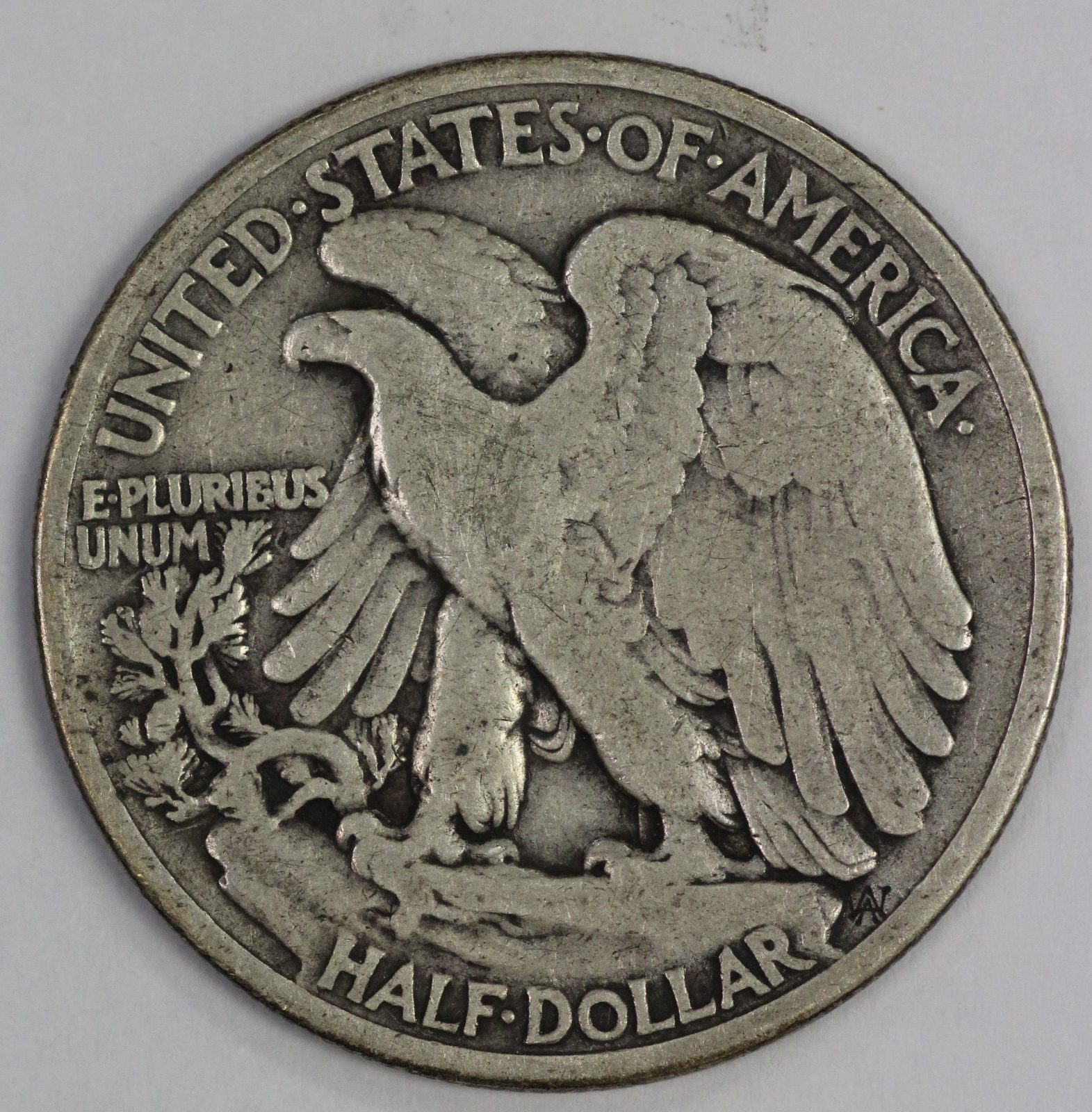 Auction - 1918 Walking Liberty Half Dollar - Image 2