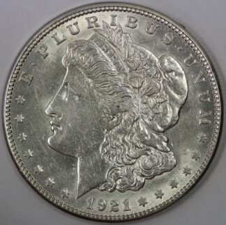 Auction - 1921 S Morgan Dollar EF Cleaned