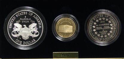 2001 Capitol Visitor Center 3 Coin Proof Commemorative Set OGP