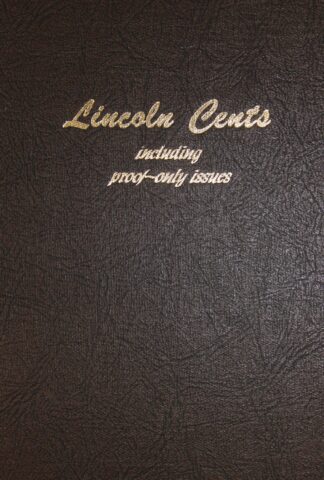 Used Dansco Album #8100 Lincoln Cents Including Proof only Issues