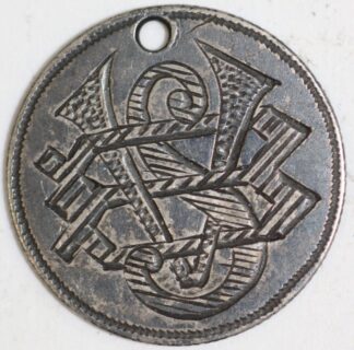 AUCTION- 1876 Seated Liberty Dime LOVE TOKEN