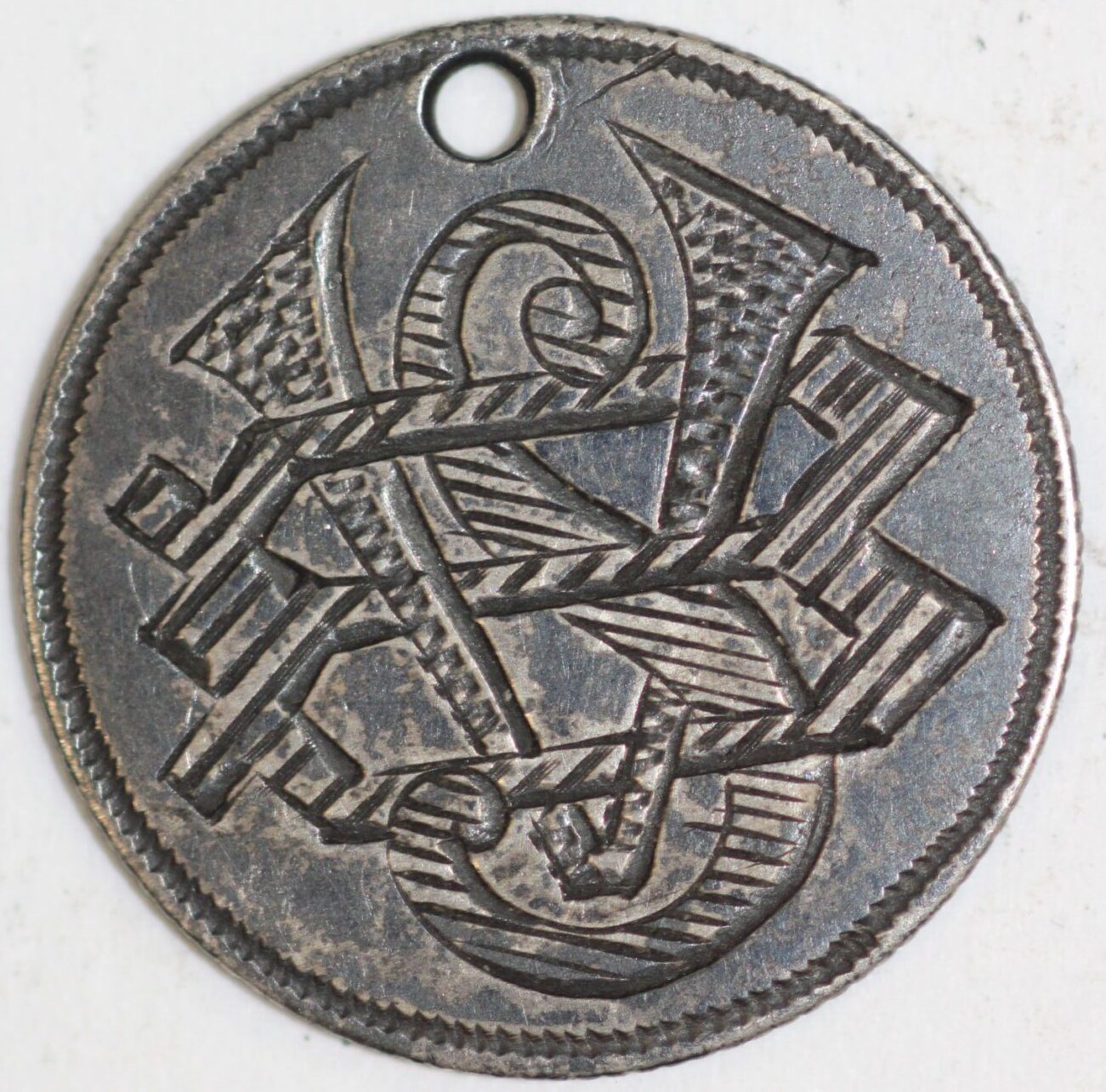 AUCTION- 1876 Seated Liberty Dime LOVE TOKEN