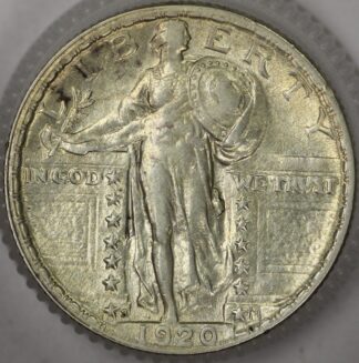 Auction - 1920 S Standing Quarter EF