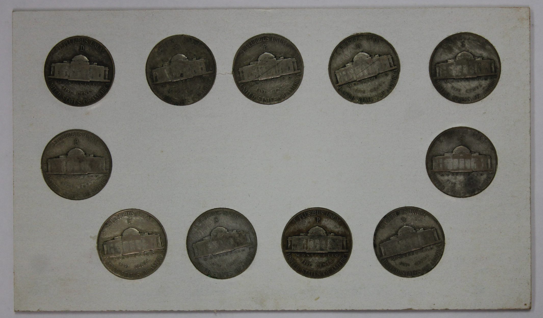 1942 - 1945 Silver War Nickel Complete Set - Image 3