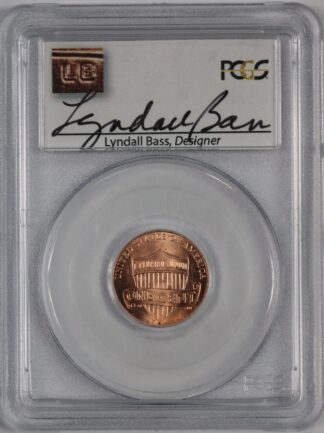 Auction - 2010 Lincoln Shield Cent PCGS BU - Lyndall Bass Signature