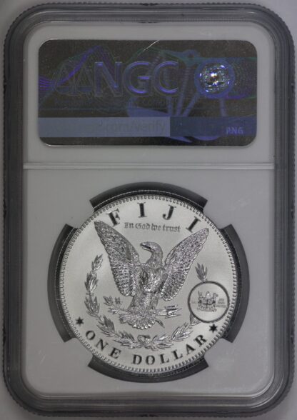 Auction – 2022 Morgan Fiji $1 First Day Of Issue Reverse PF70 NGC