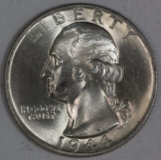 AUCTION-  1944 Washington Quarter AU-UNC