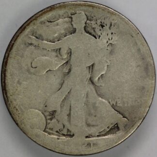 1921 D Walking Liberty Half Dollar - AG - Key Date