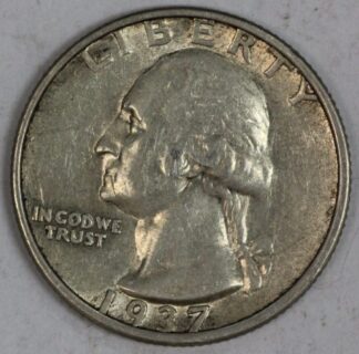 AUCTION- 1937-S Washington Quarter High Grade